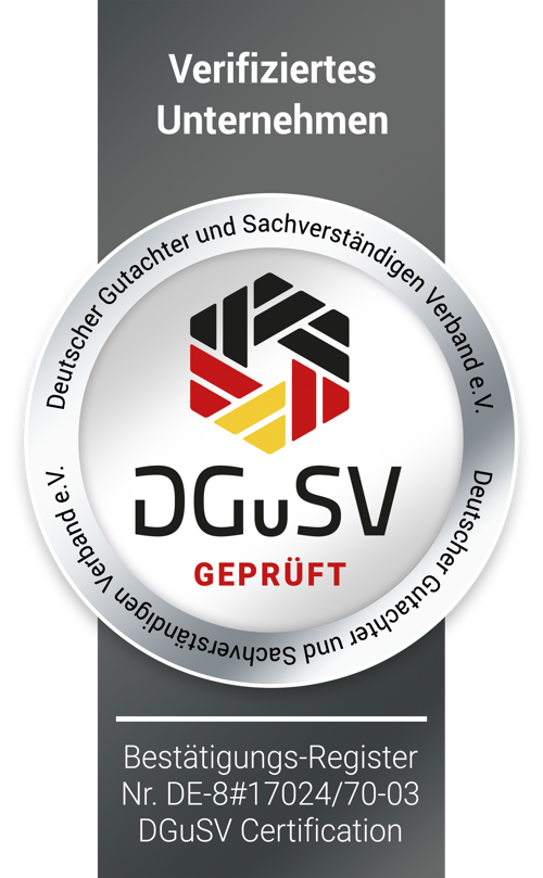 DGuSV geprüft – Verifiziertes Unternehmen